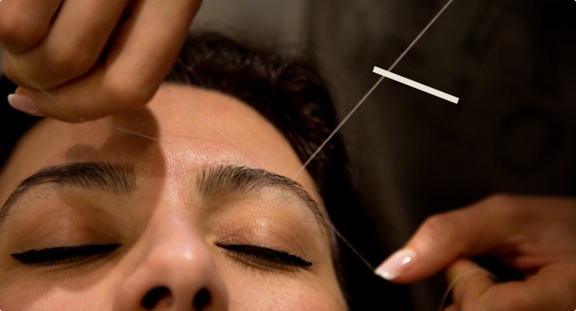 eyebrow threading