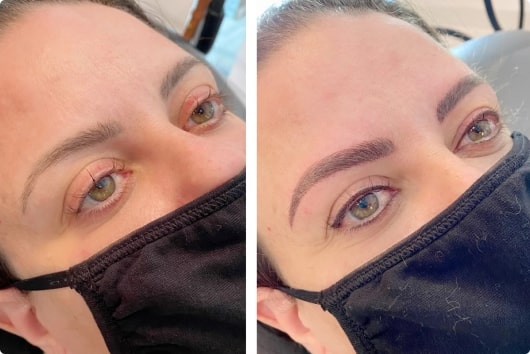 microblading process and aftercare