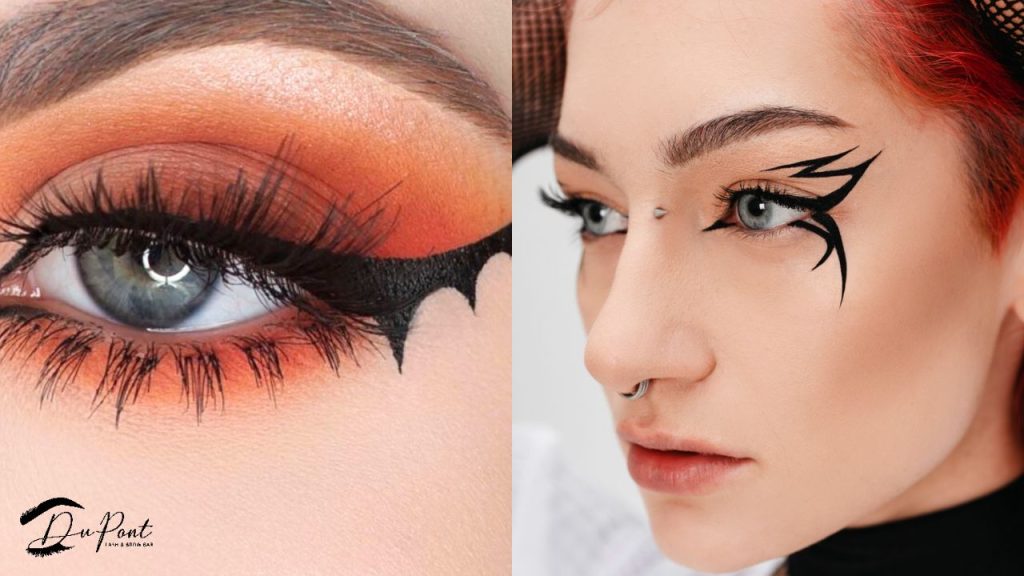 bat wing eyeliner