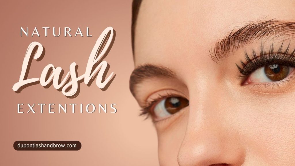 natural lash extensions